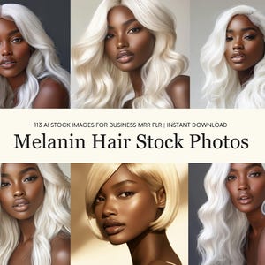 Melanin Hair Website AI Stock Photos Aesthetic Instagram Reel Covers Black Woman Photos Melanin Beauty Stock Photo Melanin Stock Photos