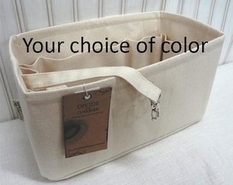 Fits Speedy 30 / Purse ORGANIZER SHAPER / 11 x 6 x 6H / Flexible ends, Wipe-Clean Bottom & 1 extra option/You Choose the Color