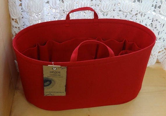 Purse DIAPER BAG Organizer Insert / 14 X 5 X 8H / Oval / 