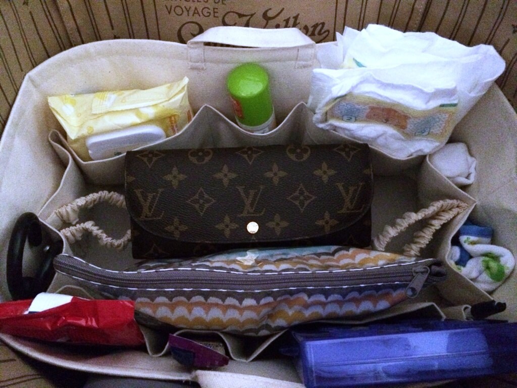 Louis Vuitton Saleya MM Purse Organizer Insert, Bag Organizer with Double  Bottle Holders and Exterior Pockets