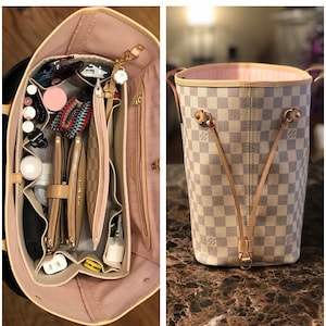 Louis Vuitton Neverfull GM Beige Felt Organizer/Shaper/Liner