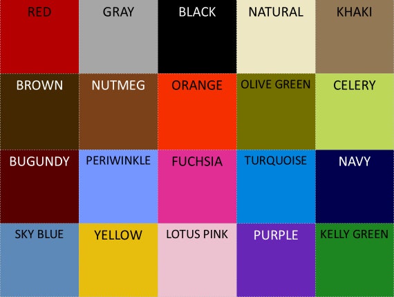 Longchamp Le Pliage Color Chart