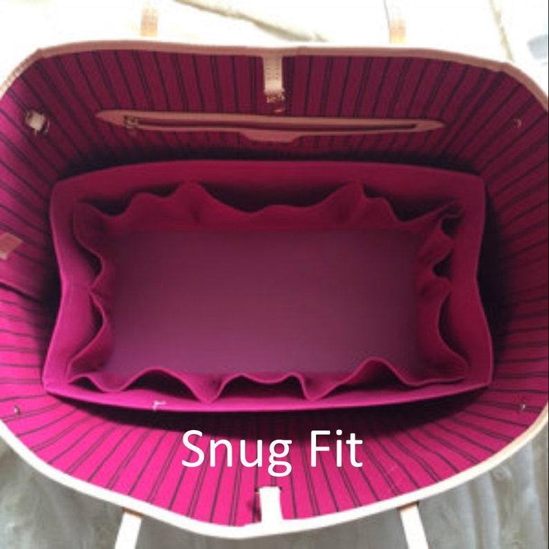 Fits older style Neverfull MM / Snug or Relaxed fit / 12 x 6 x 6H or 11.5 x 5.5 x 6H / STURDY / Wipe-clean bottom & flexible ends image 9