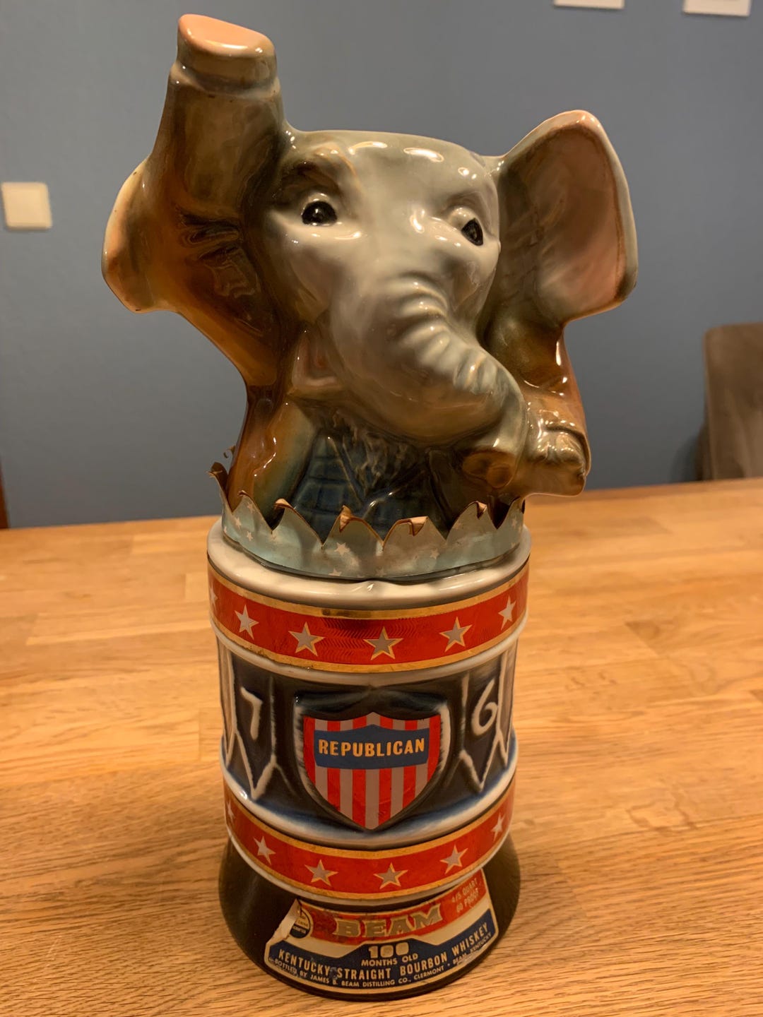 Jug Jim Beam Vintage Rarity Decoration Empty Whisky Vase Decanter ...