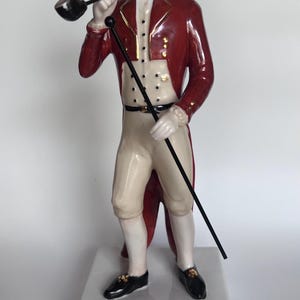 Johnnie Walker Striding Walking Man beeldje van keramiek, vintage decoratie, zeldzaam, Johnny Pub Club