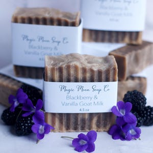 Blackberry Vanilla Goat Milk Soap