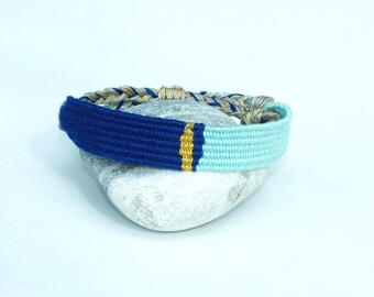Handwoven bracelet, women&#39;s bracelet, textile jewelry, women&#39;s gift, boho bracelet, textile bracelet, handwoven bracelet