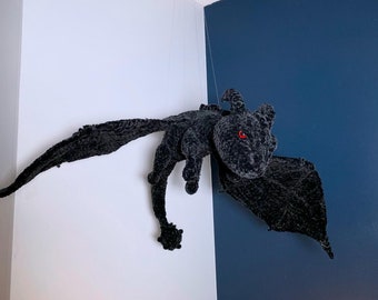 Crochet Flying Dragon - Pattern (PDF)