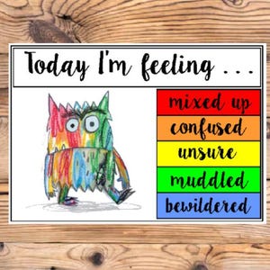 Colour Monster feelings