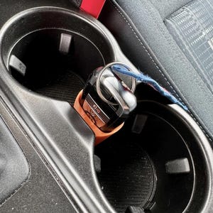 Key Fob Holder Insert for Cup Holder, Fits Full Size Bronco 2021-2025