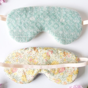 Sleep Mask, sleep mask for women, sleeping mask, eye masks, travel sleep mask, cotton sleep mask, gift for women, mom sleeping mask, sleep image 1