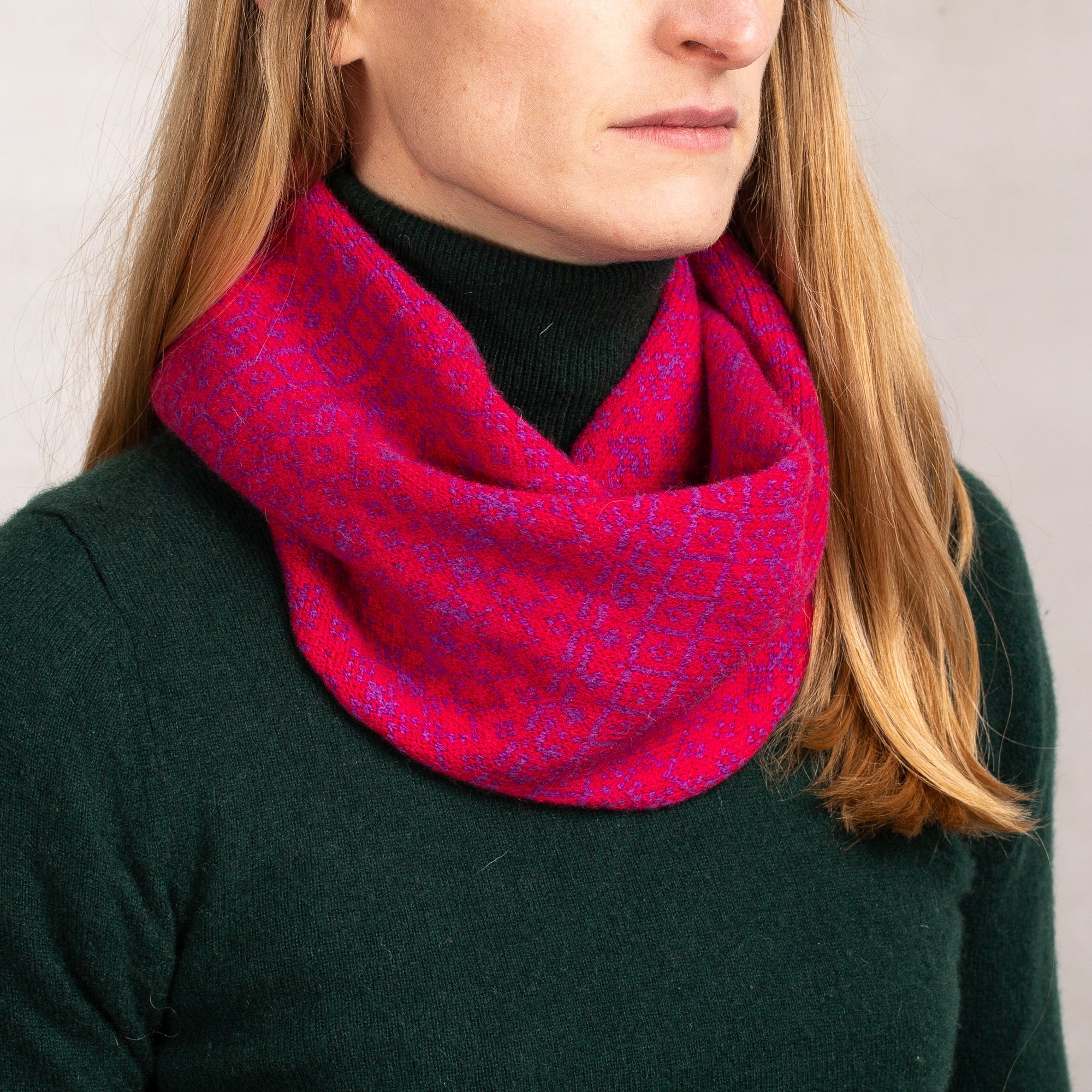 neck loop scarf