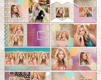 10x10 Holy Chic Album Template -Press Printed Album