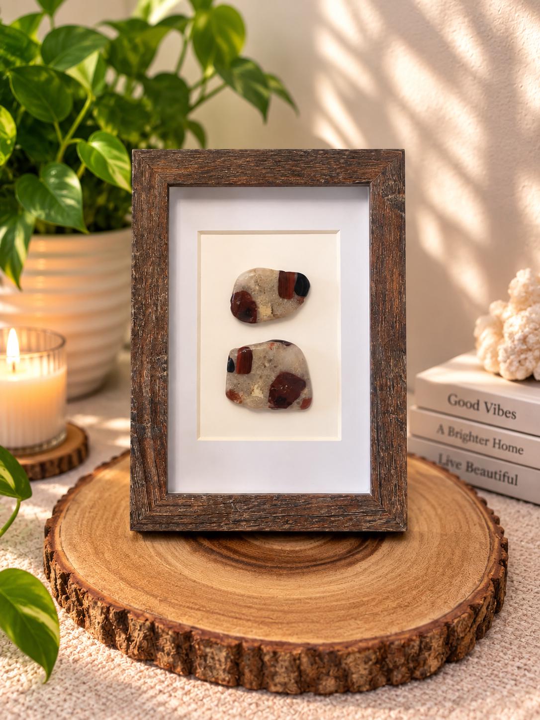 Natural Stone Picture Frame - Etsy