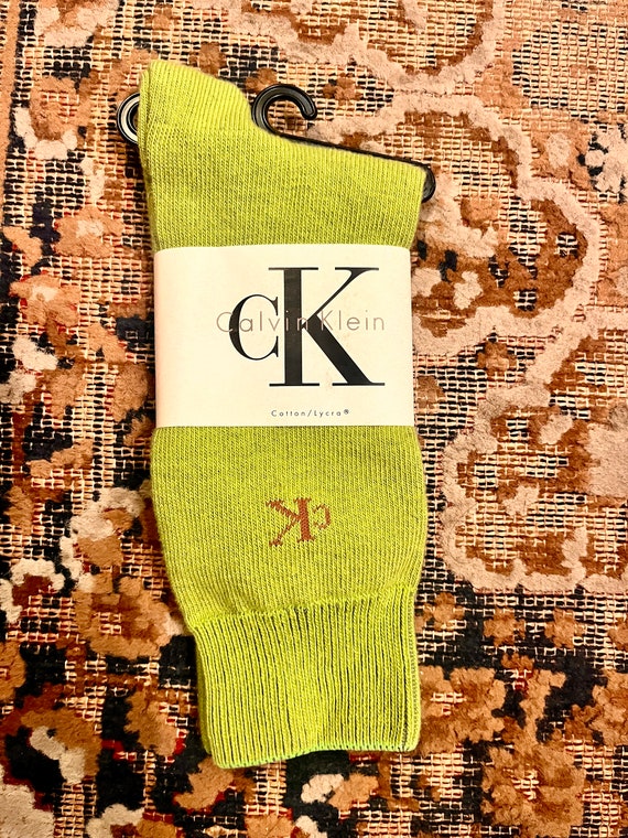 90s  Calvin Klein Casual Socks | Vintage Deadstock