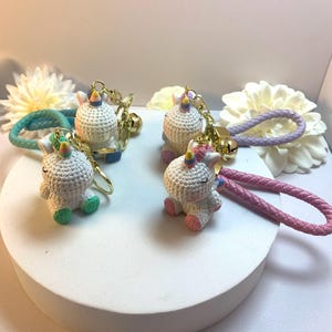 Einhorn Schlüsselanhänger, niedlich, einzigartig, Taschenanhänger, Puppe Schlüsselanhänger, Geschenktraum