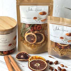 Citrus Spice Stovetop Potpourri: Holiday Home Fragrance Gift Set