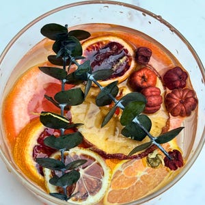 Spiced Citrus Simmer Pot Kit – Organic Orange Cinnamon Stovetop Potpourri, Autumn Spice Fragrance image 2