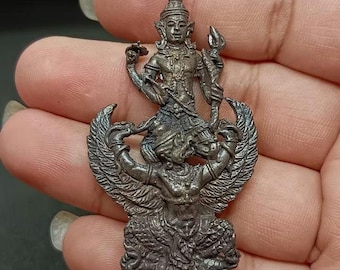 Vishnu Vishnu Krut Chakra Amulet