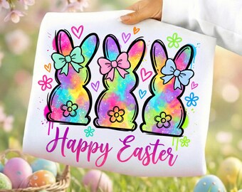 Pinselstrich Osterhase PNG, Frohe Ostern PNG, Kokette Osterhase Png, Retro Ostern Png, Ostern Kokette Png, Pinselstrich Osterhase Clipart