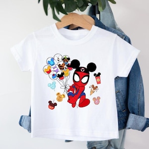 Spiderman Mickey Tshirt, Disney Snacks Shirt, Boys Disney Shirt, Disneyland Toddler Best Day Ever Tee, Avengers Shirts, Disney Family Shirts