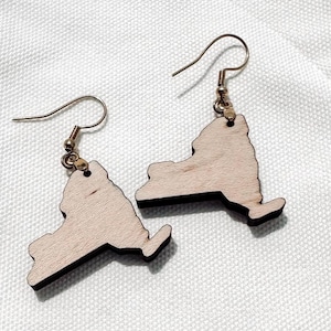 New York State, Jewlery, Earring gift, Statement Earrings, I Love New York, NY Jewlery