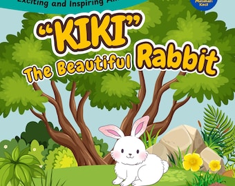 KIKI Het mooie konijn – digitaal verhalenboek voor kinderen | PDF en JPG | Dierenverhaal voor kinderen van 3-8 jaar | Direct downloaden