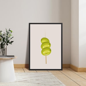 Cocktailolijven print, martini poster, minimalistische muurkunst, cocktailmenu, alcohol poster, handgetekende, keukenbar drankjes, digitale download