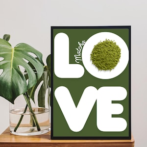 Cute Matcha Print  Kitchen Decor Matcha Wall Art Coffee Bar Decor Trendy Matcha  lover gift Poster Green Tea Art Print Digital Download  JPG