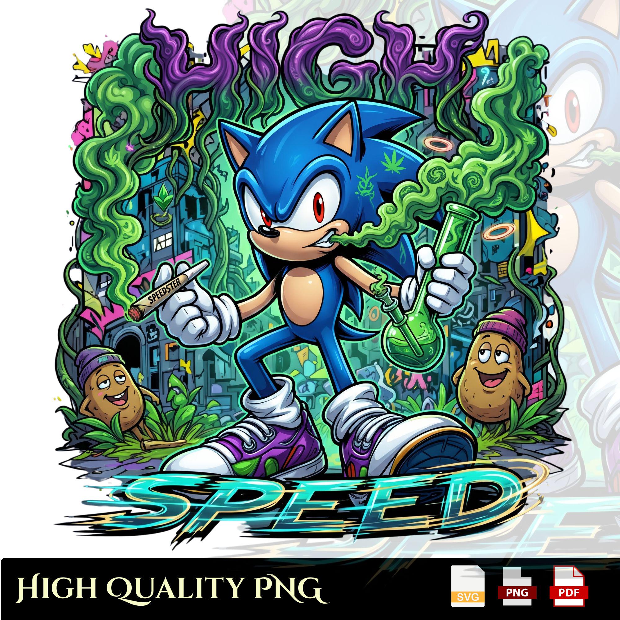 Weed Sonic - Etsy UK