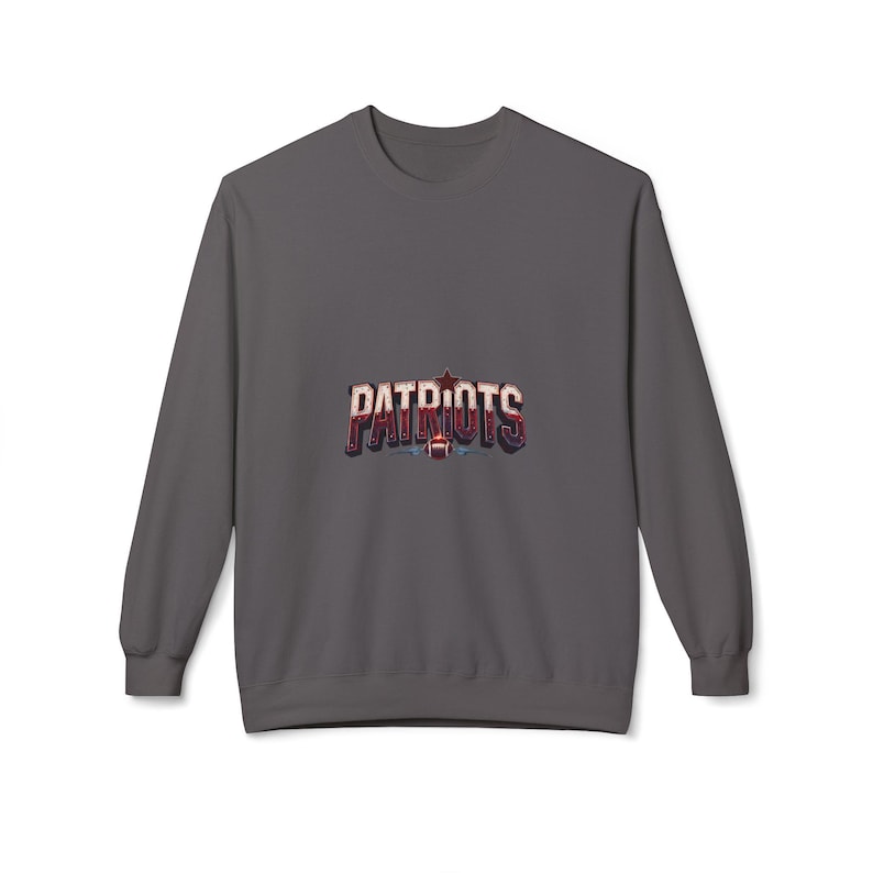 Patriots Football SVG, Typography Design, Sports Team Apparel ,Sublimation file image 5