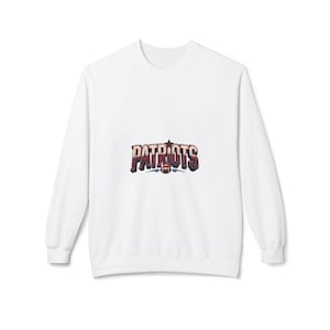 Patriots Football SVG, Typography Design, Sports Team Apparel ,Sublimation file image 3