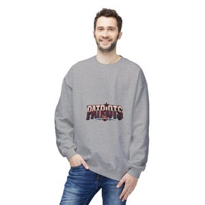 Patriots Football SVG, Typography Design, Sports Team Apparel ,Sublimation file image 7