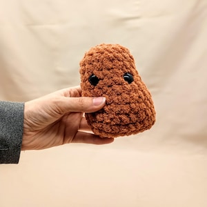 Chicken Nugget Crochet Plushie - Ready to Ship!