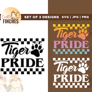 Tiger Pride Svg, Baseball Svg, Tigers Svg, Cricut, Sublimation, Tigers Team Svg, School Sports Team Svg, Football Svg, Tigers School Svg
