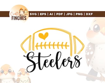 Steelers Script Svg, Home Run Season Svg, Cricut, Sublimation, Steelers Svg Mens, Go Steelers Football, Run Steelers Svg, Cheer Mom T-Shirt