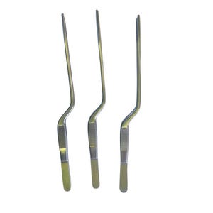 3PCS Long Aquarium Tweezers  Stainless Steel Reptile Feeding tongs, Terrarium Tools Feeder for Lizards, Bearded Dragon Snake Tank