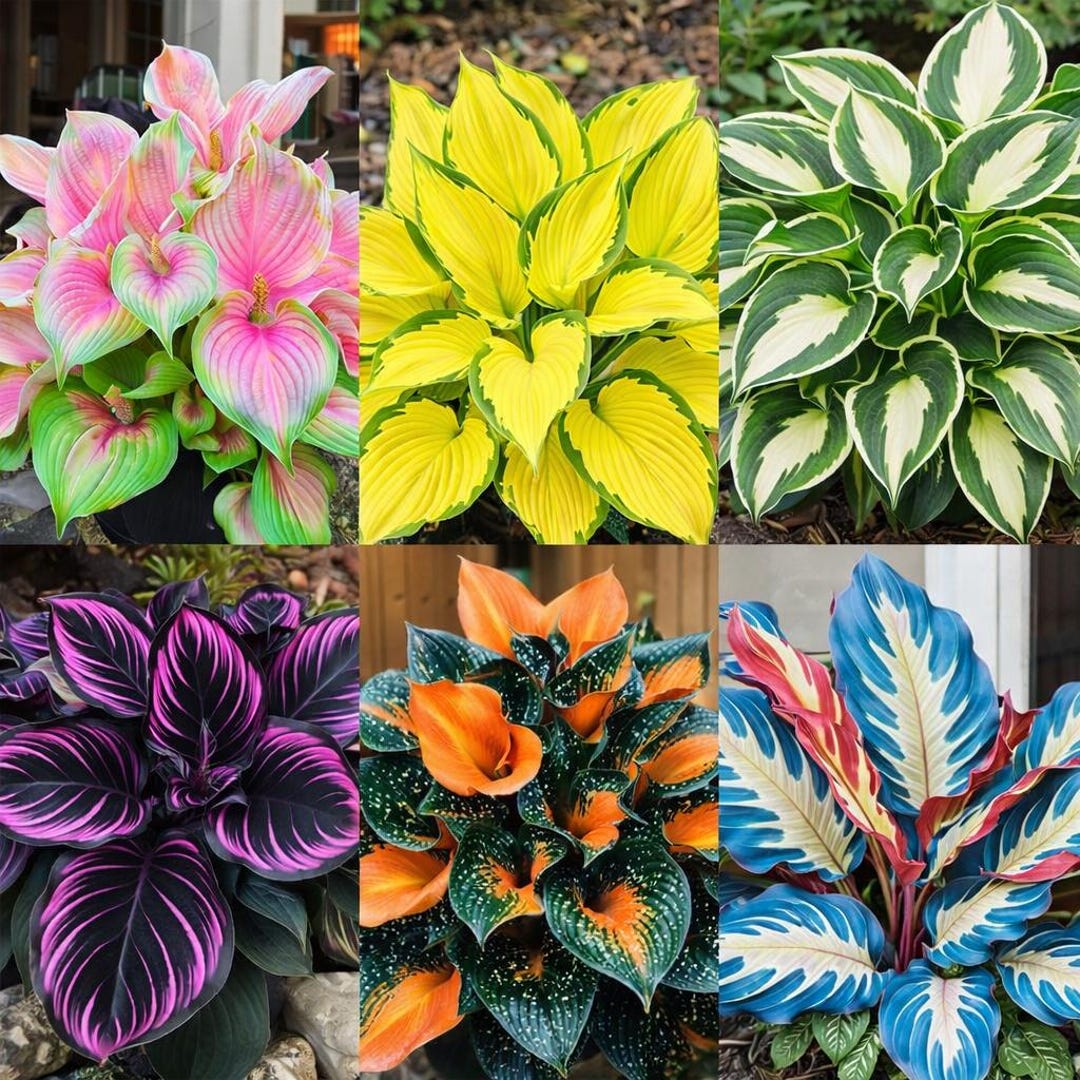 Mixed Hosta Seeds – Rare Vibrant Varieties for Shade Gardens ...