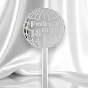Custom Disco Ball Drink Stirrers, Birthday Drink Stirrers, Disco Drink Stirrers, Wedding Drink Stirrers, Disco Ball Party Decor,Party Favors
