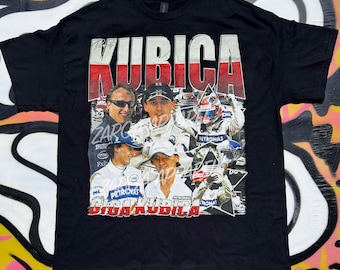 Robert Kubica F1 Formula 1 Polska graphic tee t-shirt