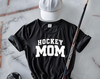 Hockey Mom t shirt, gift for hockey mom, vintage design, hockey lover mom shirt, hockey mama tee, hockey shirt for women, hockey club