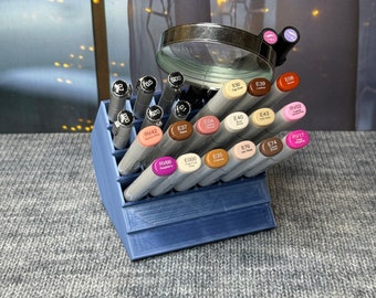 Marker Storage: Holds 24 Art Markers - You Choose the Color