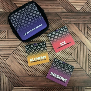 SHADOWS ICE ALCHEMY Expansion Packs for Lucky Potion Oracle With Optional Storage Bag
