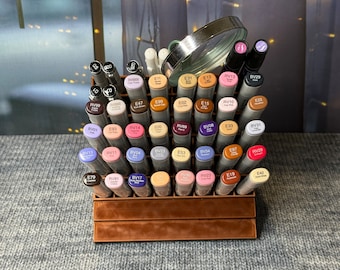 48-Slot Marker Storage Stand: Copic, Prismacolor, Posca