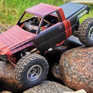 Carrosserie toyota c10 axiale scx24 pincée empattement
