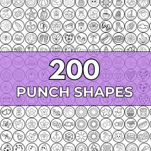 Punch Needle Coaster Pattern, 200 Shapes, 34 Pages, Mug Rug Templates, Coaster Embroidery Designs, Trendy Modern Punch Bundle, PDF Download