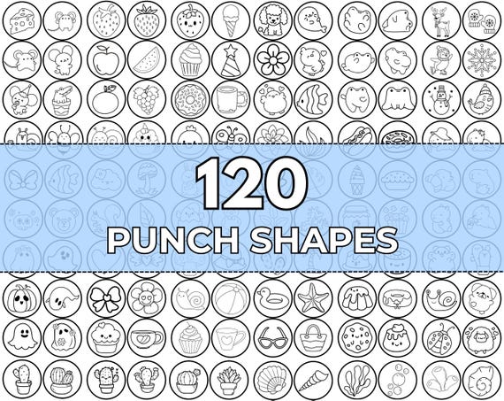 Punch Needle Coaster Pattern, 120 Shapes 20 Pages, Mug Rug Template Set, Coaster Embroidery Designs, Trendy Punch Needle Bundle, Instant PDF