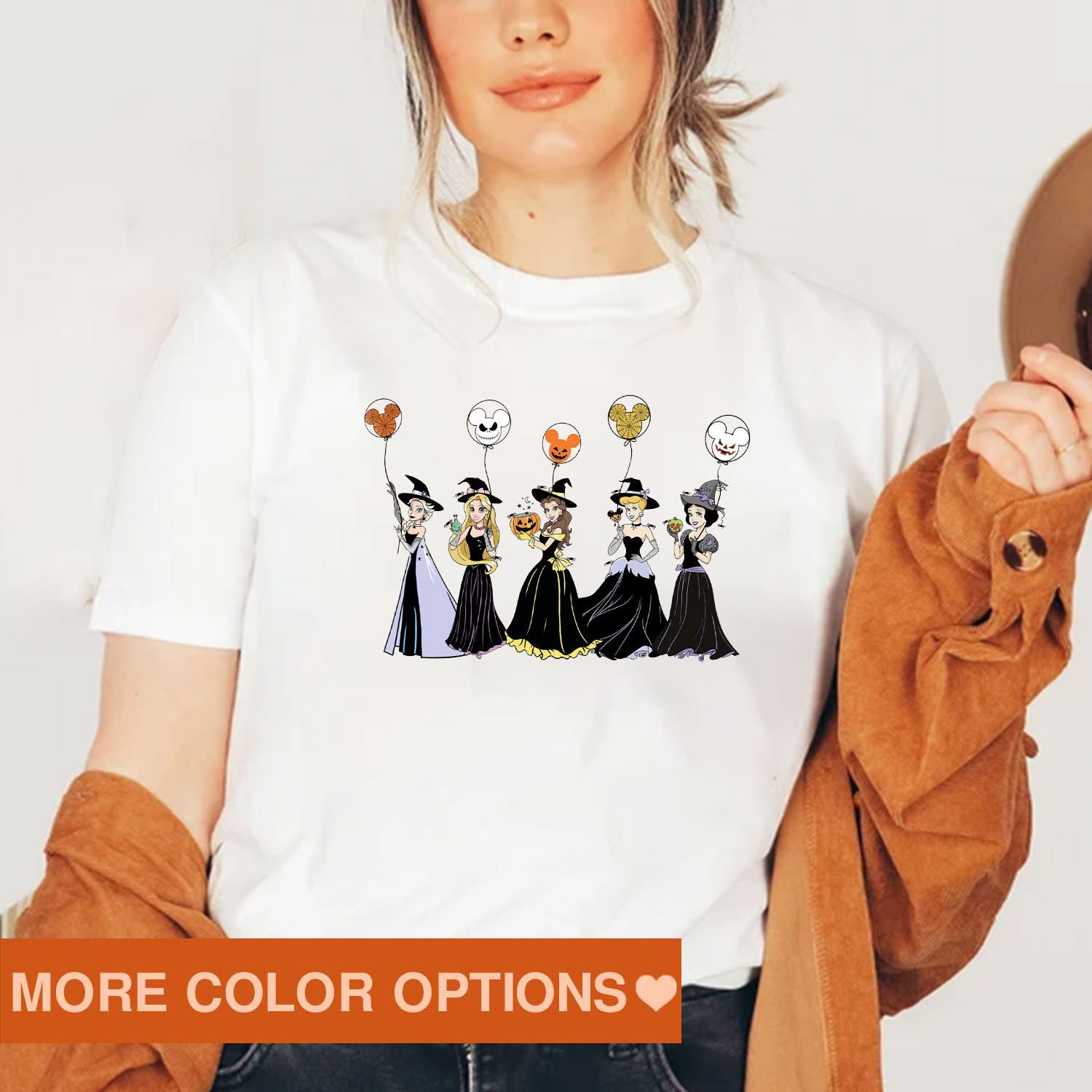 Discover Disney Princess Halloween Ballon T-Shirt