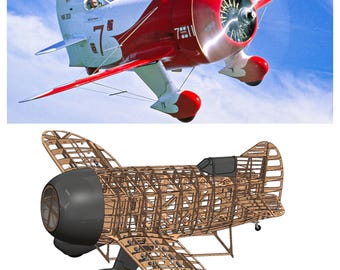 Geebee Model R 2174mm(85") - DXF Plans and Laser cutting files