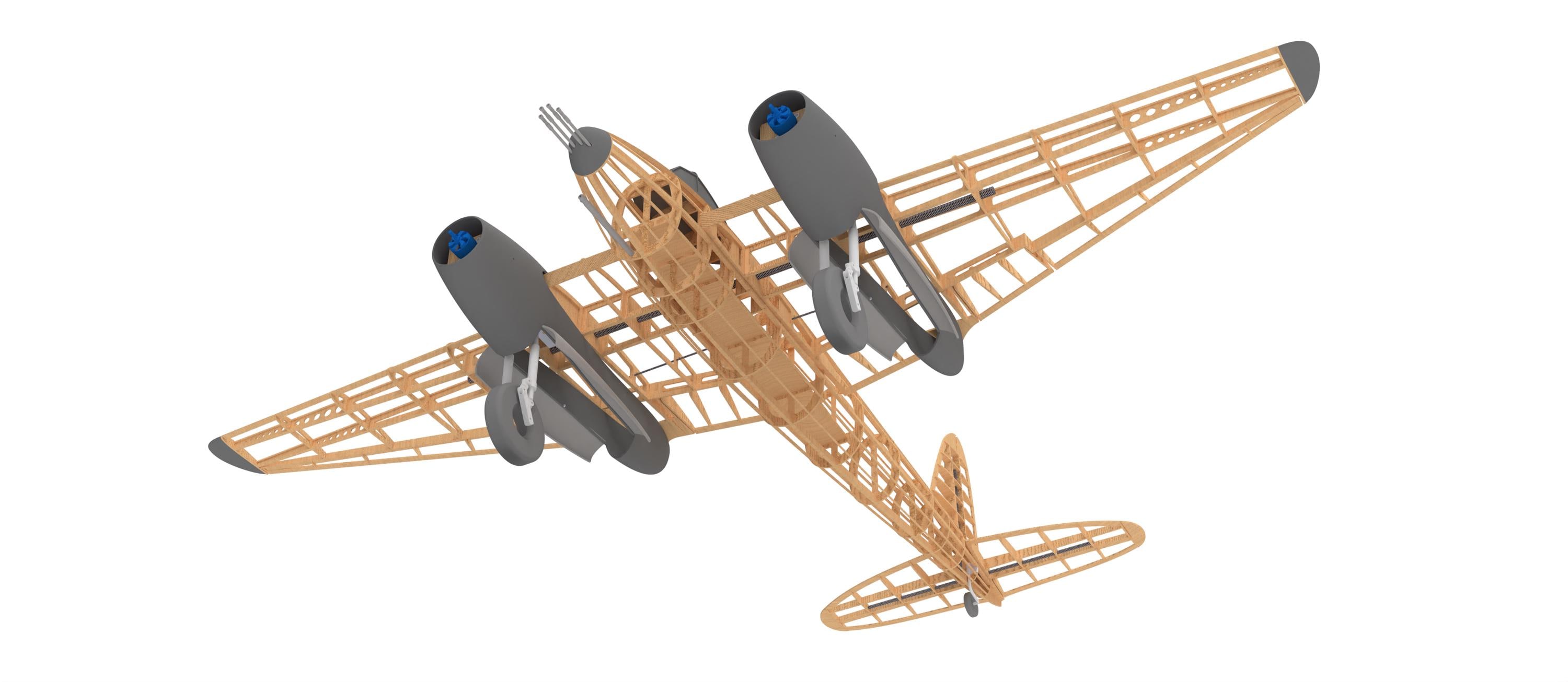 1/9 De Havilland Mosquito - DXF Plans - Etsy